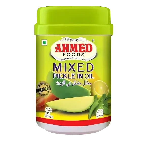 Ahmed Mixed Pickle in Oil 1kg