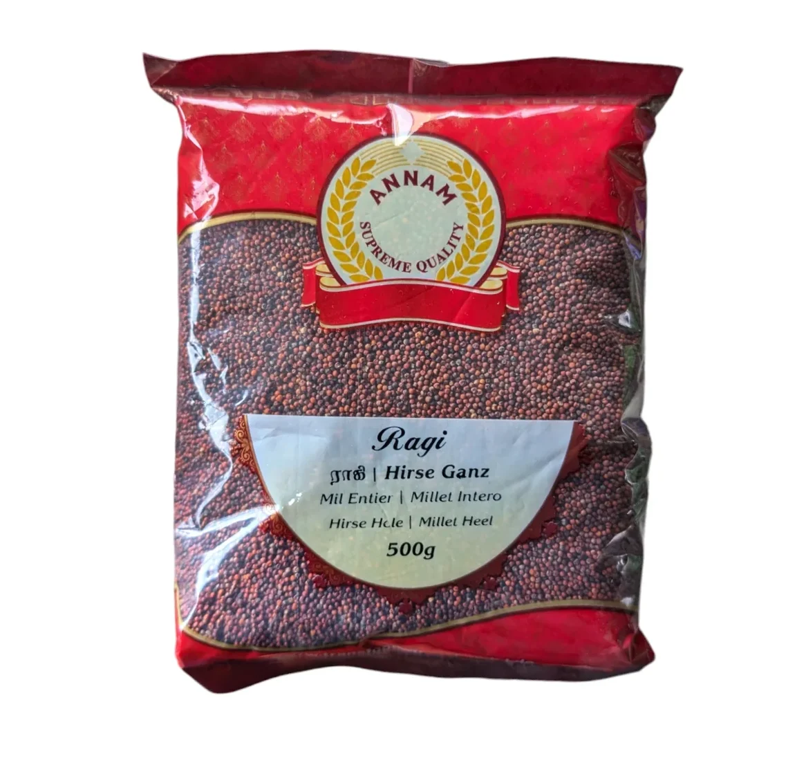 Ragi Whole 500g / Hirse 500g