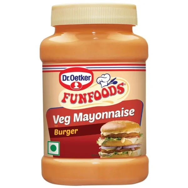 FunFoods Veg Mayonnaise Burger