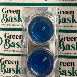 Gel Candle 2Pcs Blue (MA10)
