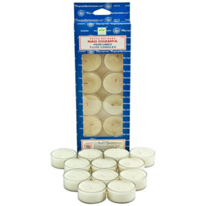 Nag Champa Perfumed T-Lite Candles 12piece