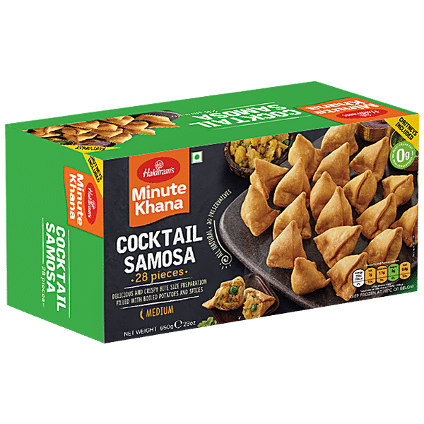 Cocktail Samosa 28pcs 650g *
