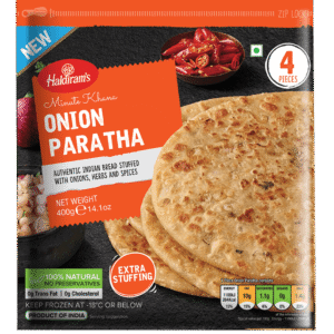 Onion Parantha 4 pcs 400g *