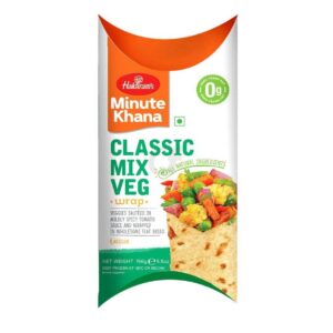 Desi Wraps Classic Mix Vegetable 156g *