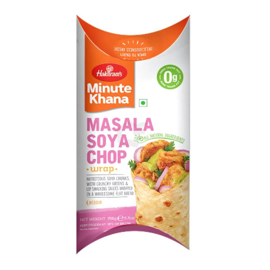 Desi Wrap Masala Soya Chop 156g *