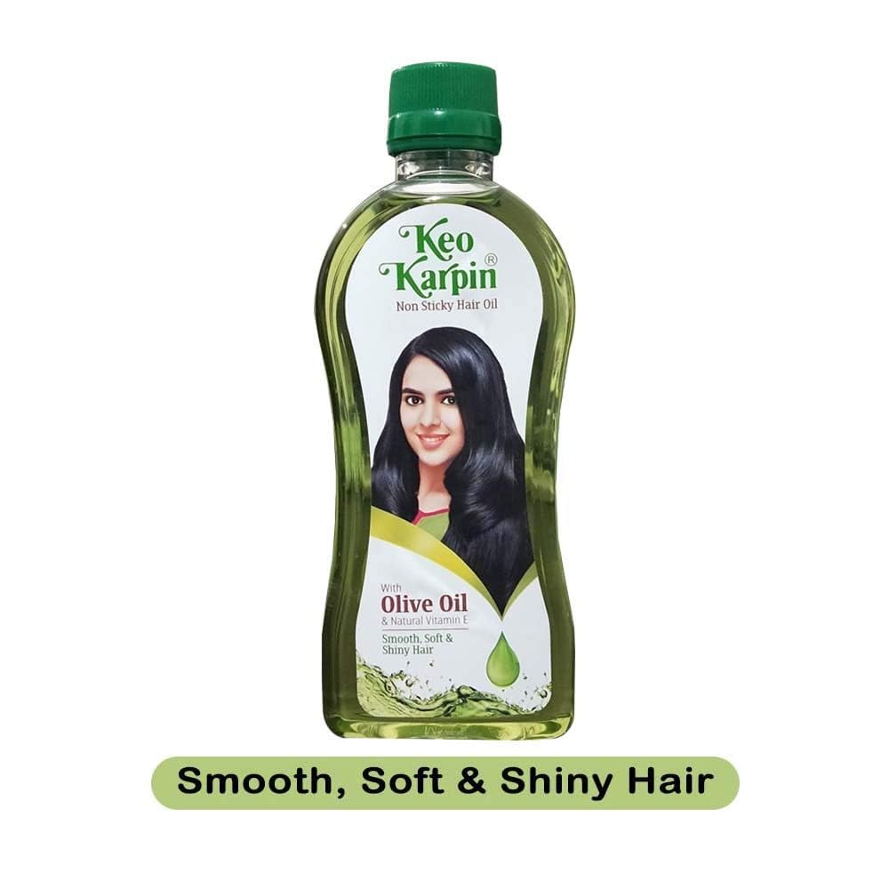 Non Sticky Hair Oil with Olive Oil 200ml