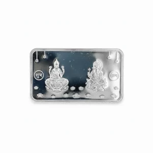 999 Silver Silver Bullion Bar Lakshmi Ganesha 10gms