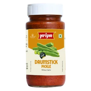 Drumsticks Pickle Without Garlic 300g Priya