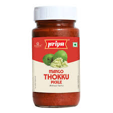 Mango Thokku Pickle Without Garlic 300g Priya