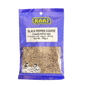 Black Pepper Coarse 100g Raaj