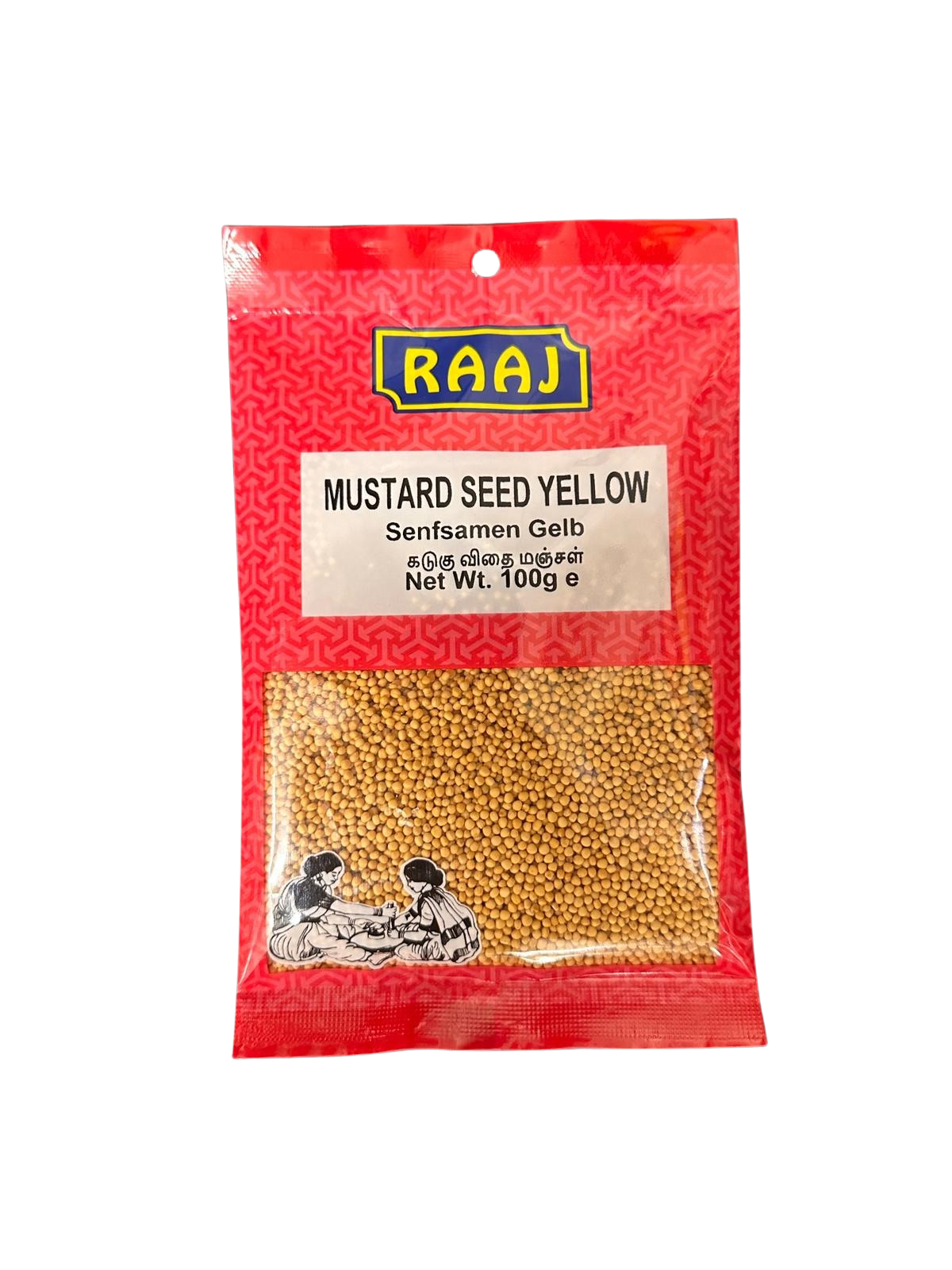 Mustard Seed Yellow 100g Raaj