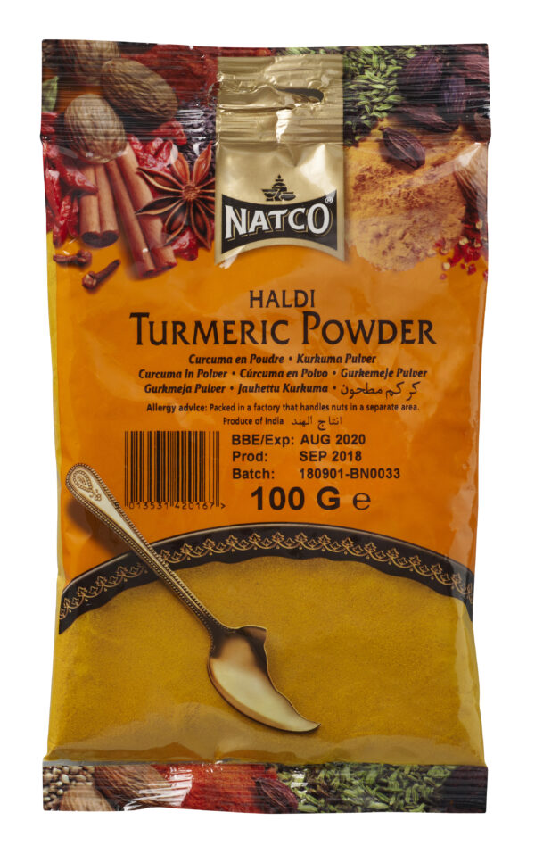 Turmeric Powder (Kurkurma Pulver, Haldi Powder)