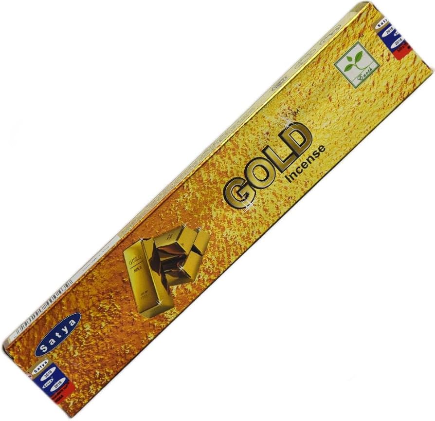 Satya Gold Incense (Agarbatti) 15g