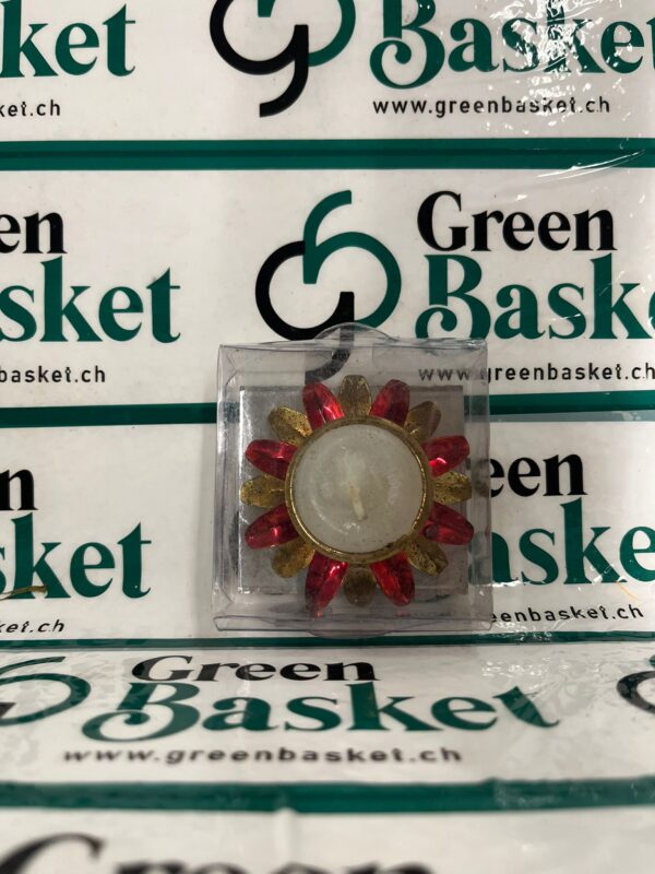 Fancy Sunflower Style Tealight 1Pcs (MA8)