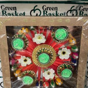 Round Tealight Diya set 5pcs (MA1)