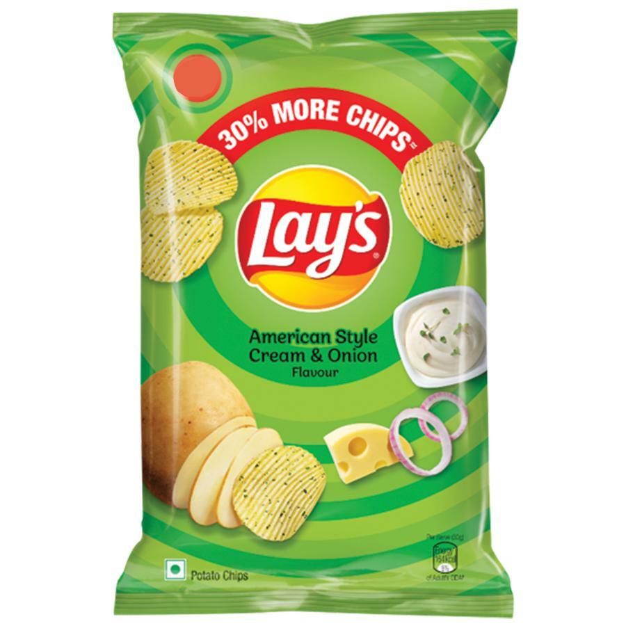 Lays American Style Cream & Onion 50g