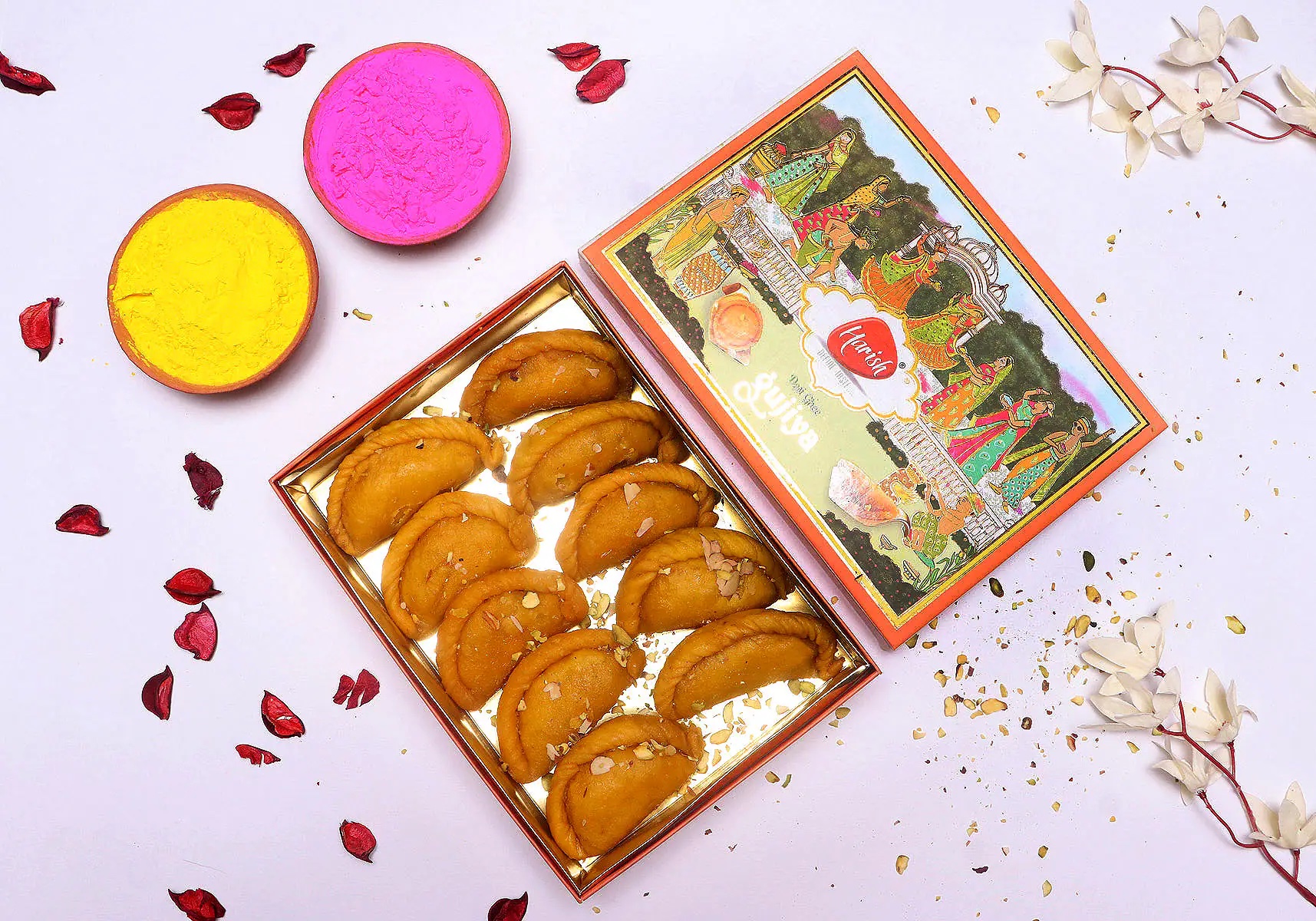 Mawa Gujiya with Sugar Coating 500g