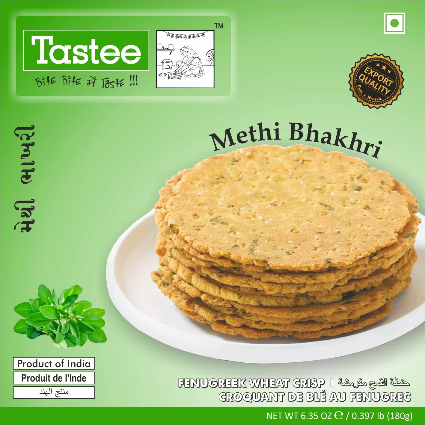 Methi Bhakhri 180g