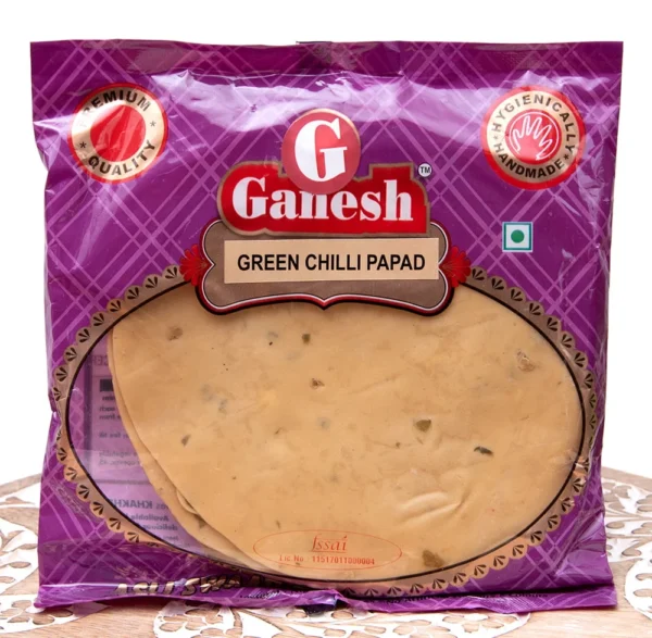 Green Chilli Papad 200g