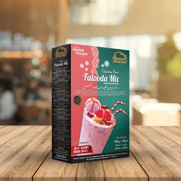 Strawberry Falooda Mix 220g Jazaa