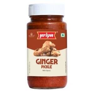 Ginger Pickle Without Garlic 300g Priya