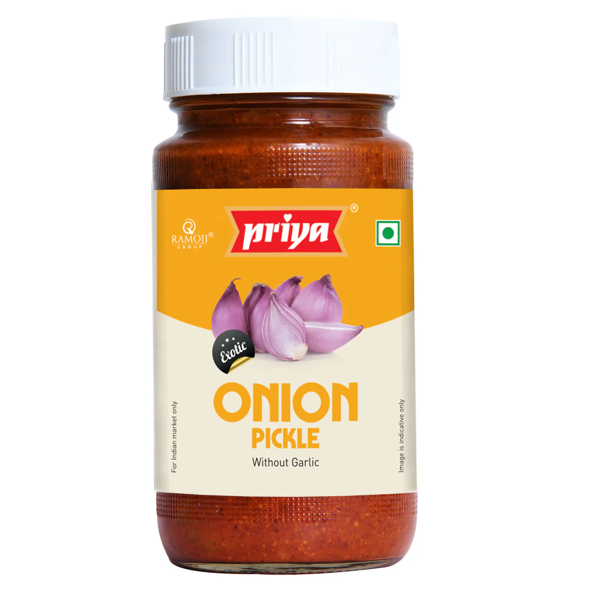Onion Pickle Without Garlic 300g Priya