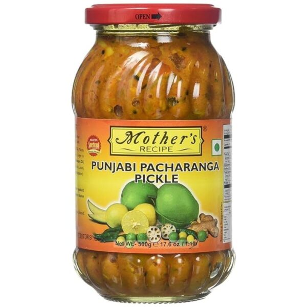 Punjabi Pacharanga Pickle 500g Mothers