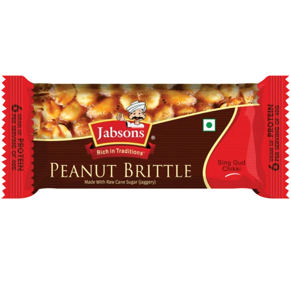 Peanut Brittle 40g Jabson