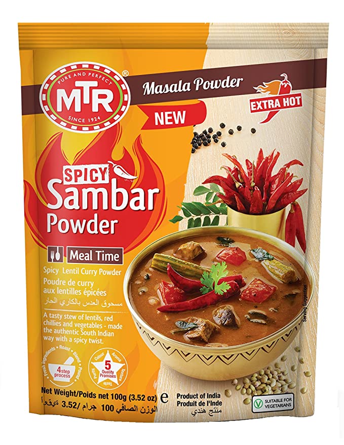 Spicy Sambhar Powder 100g